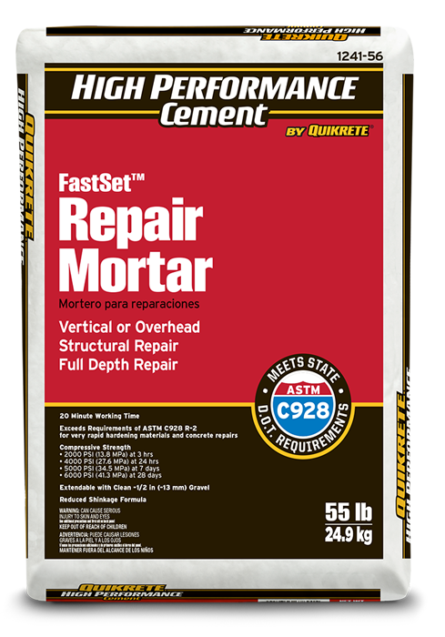 HPC FastSet鈩� Repair Mortar