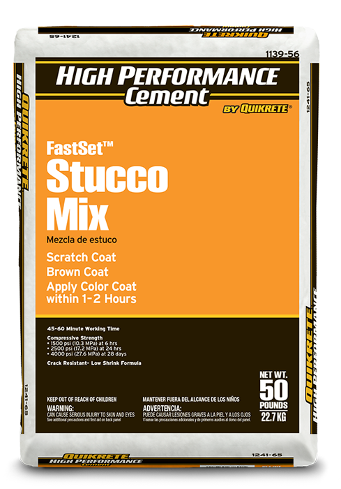 HPC FastSet鈩� Stucco Mix and Stucco Patch